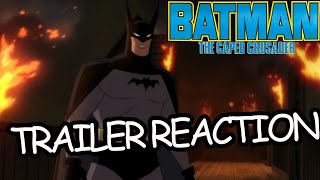 Batman Caped Crusader trailer reaction [upl. by Buckels]