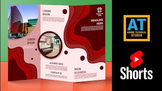 Create Brochure Design in Adobe Photoshop [upl. by Elianora503]