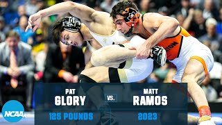 Pat Glory vs Matt Ramos  2023 NCAA Wrestling Championship  125 lbs [upl. by Eilak]