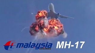 Malaysia MH17 Missile Shot Down video [upl. by Aneel90]