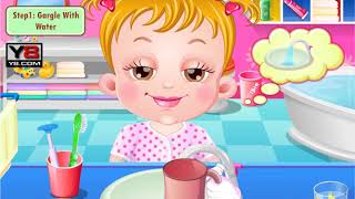 Teach Baby To Brush Teeth  Baby Hazel Brushing Time  Best Game For Kids [upl. by Norred]