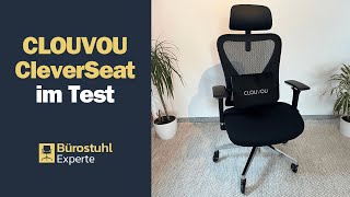 CLOUVOU CleverSeat Der ergonomische Bürostuhl im Test [upl. by Asylem]