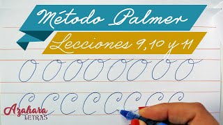 Método Palmer de Caligrafía en Español  Lecciones 9 10 y 11 [upl. by Siramad]