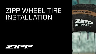 ZIPP Wheel Tire Installation [upl. by Jewelle]