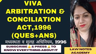 VIVA arbitration conciliation arbitrationclause judiciaryworld mediation [upl. by Willyt347]