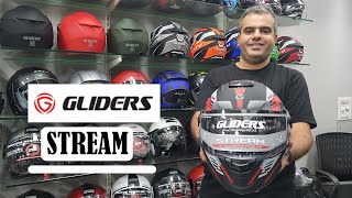 GLIDERS HELMET  GLIDERS HELMET STREAM D1 DUAL VISOR  AAP KA FAYDA  MODERN MONK HELMETS [upl. by Errecart]