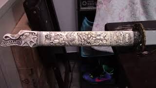 Highlander Duncan MacLeod Aluminum Dragon Katana by Texas Steel Props and Replicas [upl. by Blackburn]