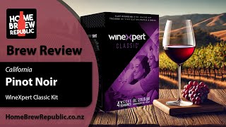 My First Wine Brew WineXpert California Pinot Noir – StepbyStep Brew Review [upl. by Lamdin]