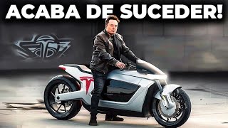 Elon Musk quot¡Voy a lanzar la motocicleta deportiva eléctrica de Tesla esta semanaquot [upl. by Esyli595]