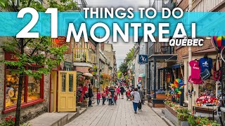 Best Things To Do in Montreal Canada 2024 4K [upl. by Rainie537]