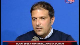 BUONI SPESA IN DISTRIBUZIONE DA DOMANI [upl. by Trevethick722]