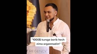 Shohjahon Eshniyozov 1000 kursga borib natija qilaolmaysiz forex memes padkast duet reels [upl. by Sweet]