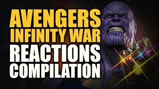 Avengers Infinity War Reactions Compilation Trailer 2 [upl. by Arrad175]