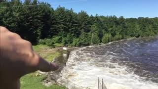 EDENVILLE DAM RIGHT BEFORE BREACH [upl. by Targett]