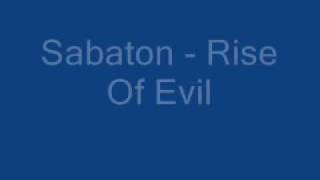 Sabaton  Rise Of Evil  Lyrics [upl. by Kissee]