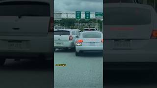 Car Hits Audi In Front Of Cop [upl. by Ylirama]