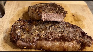 Perfect Air Fryer Steak Recipe  Juicy and Tender Top Sirloin Steak [upl. by Kelsey]