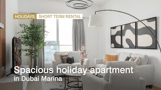 Spacious holiday apartment in Dubai Marina  haus amp haus Holiday Rental [upl. by Nyar]