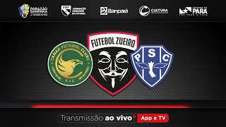 FUTEBOL ZUEIRO AO VIVO  Canaã x Paysandu  Parazão Banpará 2024 [upl. by Ellwood]