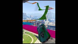 Hard Checkpoint Aate Hi Sab Ro Diye in GTA V Parkour Race gta5 [upl. by Lleynod]