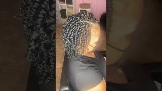 Passion Twist Crochet hairstyle viralvideo passiontwist fyp hair southcarolina [upl. by Htesil]