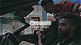 Excuses  AP Dhillon  Lofi Song   Slowed  Reverb   lofirahull lofirahull [upl. by Marabel95]