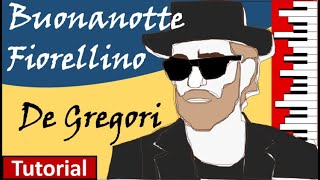 🎹🔥 Come suonare quotBuonanotte fiorellinoquot di Francesco De Gregori [upl. by Lehet]