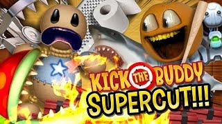 Kick the Buddy  EVERY WEAPON IN THE GAME Entire Full Game Playthrough [upl. by Belloir]