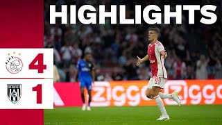 First game first win first goal 🤯  Highlights Ajax  Heracles Almelo  Eredivisie [upl. by Gnap]