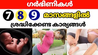 Third Trimester Of Pregnancy Malayalam  Pregnancy Care 7 9 Months  Pregnancy Care [upl. by Mason373]