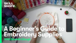 MustHave Embroidery Tools for Beginners [upl. by Enialb]