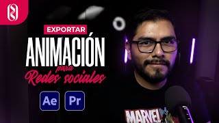 🎬 Cómo exportar video para REDES SOCIALES super fácil  Adobe Premiere  Adobe After Effects 🎬 [upl. by Dagley436]