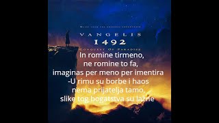 Vangelis  Conquest of Paradise 1492  Osvajanje raja 1492 with lyrics  prevod na srpski [upl. by Koressa]