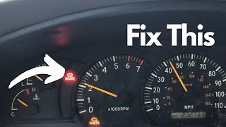 Brake Light Comes On While Driving How To Fix Parking Brake Light Staying On [upl. by Hultin]