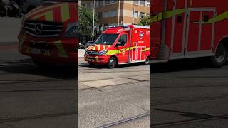 Pompiers de Genève  Ambulance 42 en urgence 🚨 [upl. by Latsryc935]