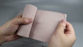 Factory High Elastic Bandage For Wound Dressing Skin Color Medical Bandage [upl. by Chretien]