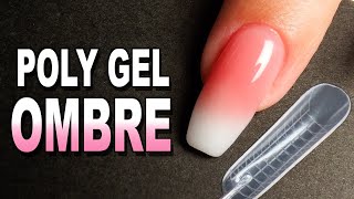 POLYGEL OMBRE TUTORIAL💅Nail Art【ASKA NAILS】 [upl. by Bloom941]