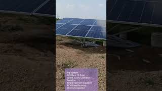 5hp Solar Pump System by AquaSun Solar Ahmedabad [upl. by Trebma451]