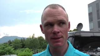 Christopher Froome speaks about becoming a father and the Critérium du Dauphiné 2015 [upl. by Hannazus]