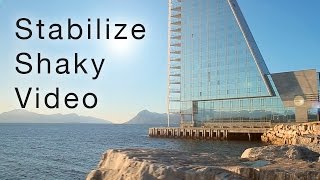 Stabilize Shaky Video  Easy Tutorial in Premiere Pro [upl. by Faber]