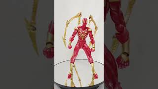 Iron Spider Yamaguchi Revoltech Bootleg spidermanspiderman hombrearaña ironspidermarvel [upl. by Wildon]