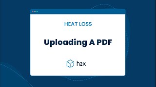 Uploading A PDF  Heat Loss  h2x [upl. by Walli481]