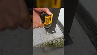 Como Instalar TORNILLOS para CONCRETO [upl. by Jangro]