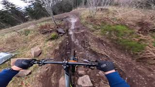 Holmenkollen Downhill Mountainbiking Above Oslo 4k [upl. by Ferrick]