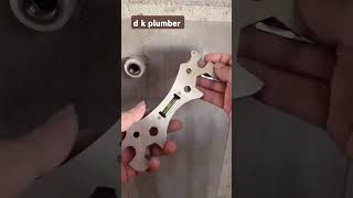 The best plumbing bathroom wall mixther installation subscribe youtubeshorts shortvideo plumbing [upl. by Miza]