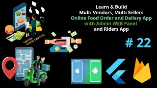 Rider App  MVVM Architecture Flutter Food Order and Food Delivery App with Firebase as Backend 2024 [upl. by Uird]