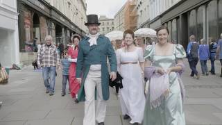 Jane Austen Festival Bath 2017  Promenade [upl. by Phip]