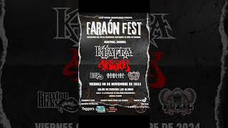 FARAON FEST GUAYMAS 2024Viernes 8 de noviembre Khafra Agresor Fuzil • BraxtonHicks • Bowline [upl. by Goff]