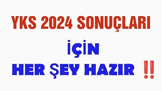 YKS 2024 SONUÇLARI NE ZAMAN AÇIKLANACAK ❓ yks2024 2024yks [upl. by Chuah]