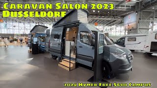 2024 Hymer Free S600 Campus  Interior And Exterior  Caravan Salon 2023 Dusseldorf [upl. by Babby]